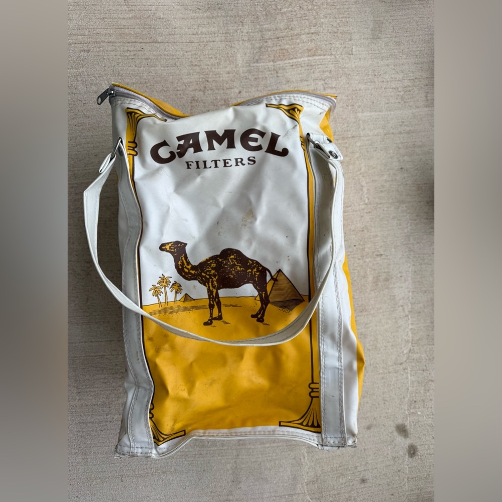 Vintage Camel Cigarette Cooler